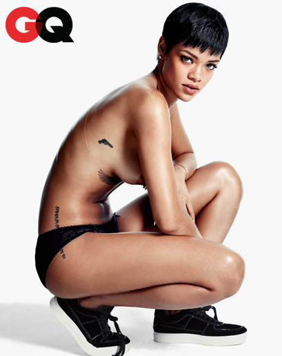 Rihanna — GQ USA December 2012 