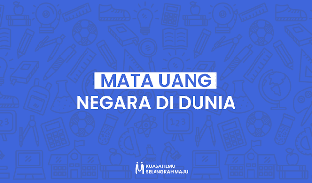 Mata Uang, Uang, Mata Uang Negara di Dunia, Daftar Mata Uang Negara di Dunia