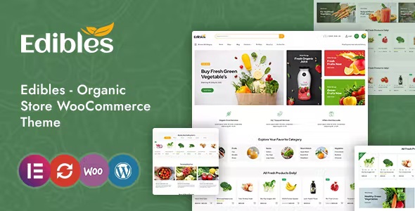Best Organic & Food Store Elementor WooCommerce Theme