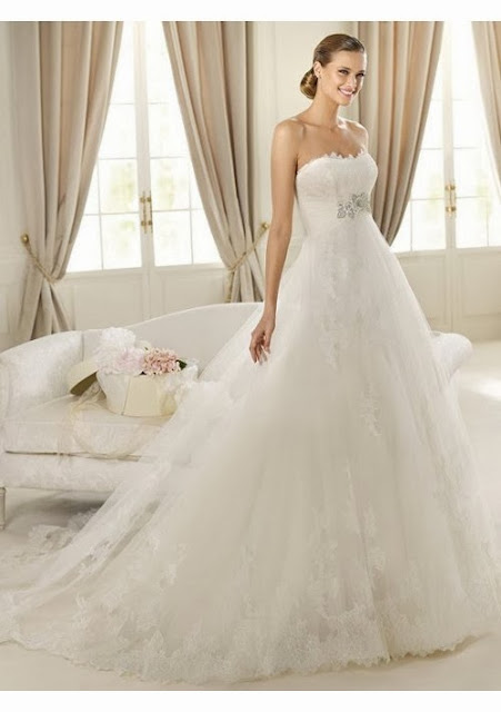 tulle wedding dresses 2013 HD Wallpaper Free