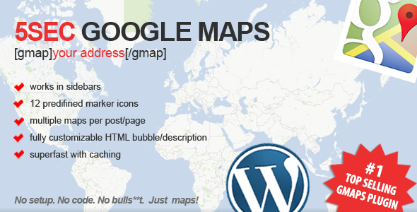 5sec Google Maps - CodeCanyon Item for Sale