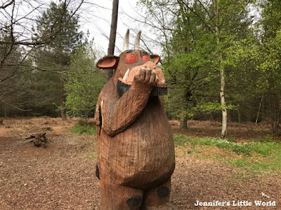 Gruffalo sculpture at Alice Holt