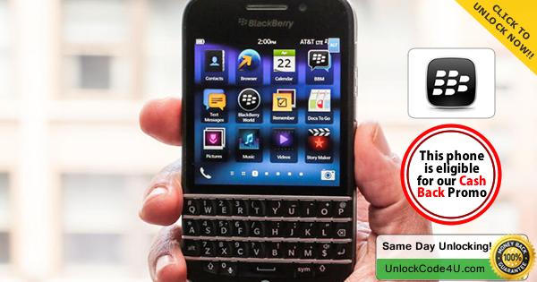 Factory Unlock Code for BlackBerry Q10 from EE UK