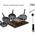 Micra 5pcs Hard Coat Induction Cookware Set with Lighter and Knife Free