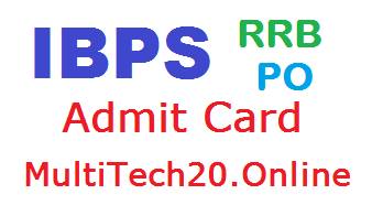 IBPS RRB Officer Scale-I || Assistant Manager Admit Card 2020 