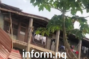 Ibadan Police Barracks Collapsed
