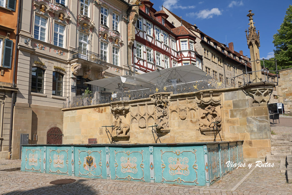 Fischbrunnen de Schwäbisch Hall