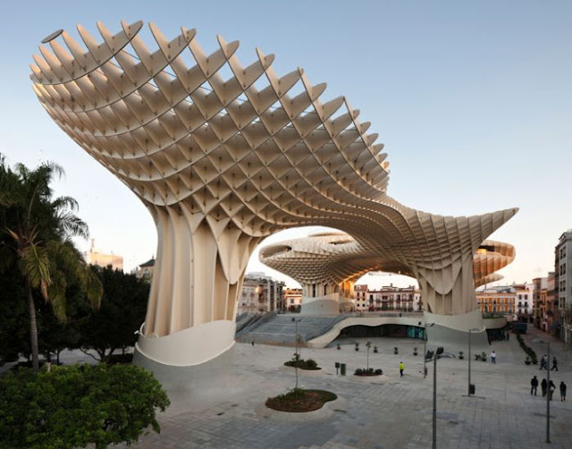 Metropol Parasol Wooden Structure