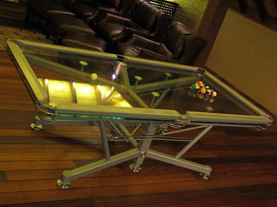 Pool Table Made Of Glass (6) 6