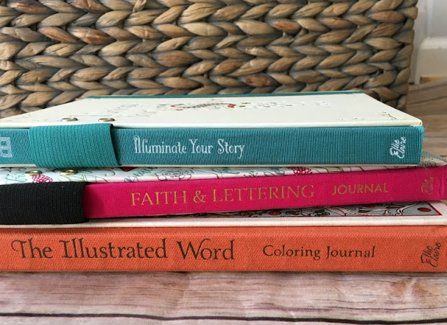 Each of the Ellie Claire journals provide a focus Scripture verse, prayer prompts, and journaling lines so you can record your personal thoughts and reflections to that day's reading. 