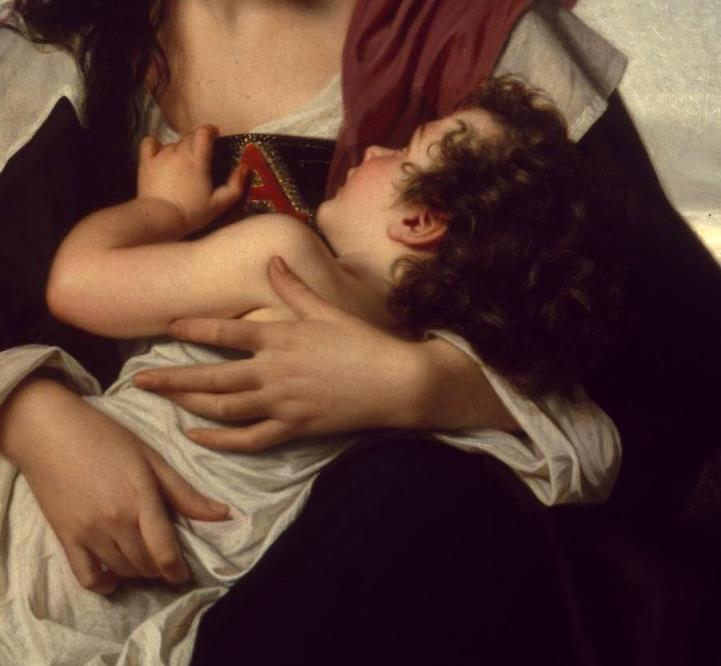 "The Scarlet Letter", 1861 - by Hugues Merle (1823–1881)