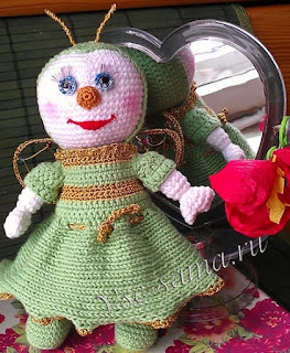 PATRON GRATIS MUÑECA MARIPOSA AMIGURUMI 58346