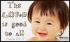 The LORD  is good to all (Tamil and English Bible Verse)