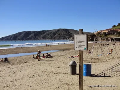 beach playground at Avila Beach, California