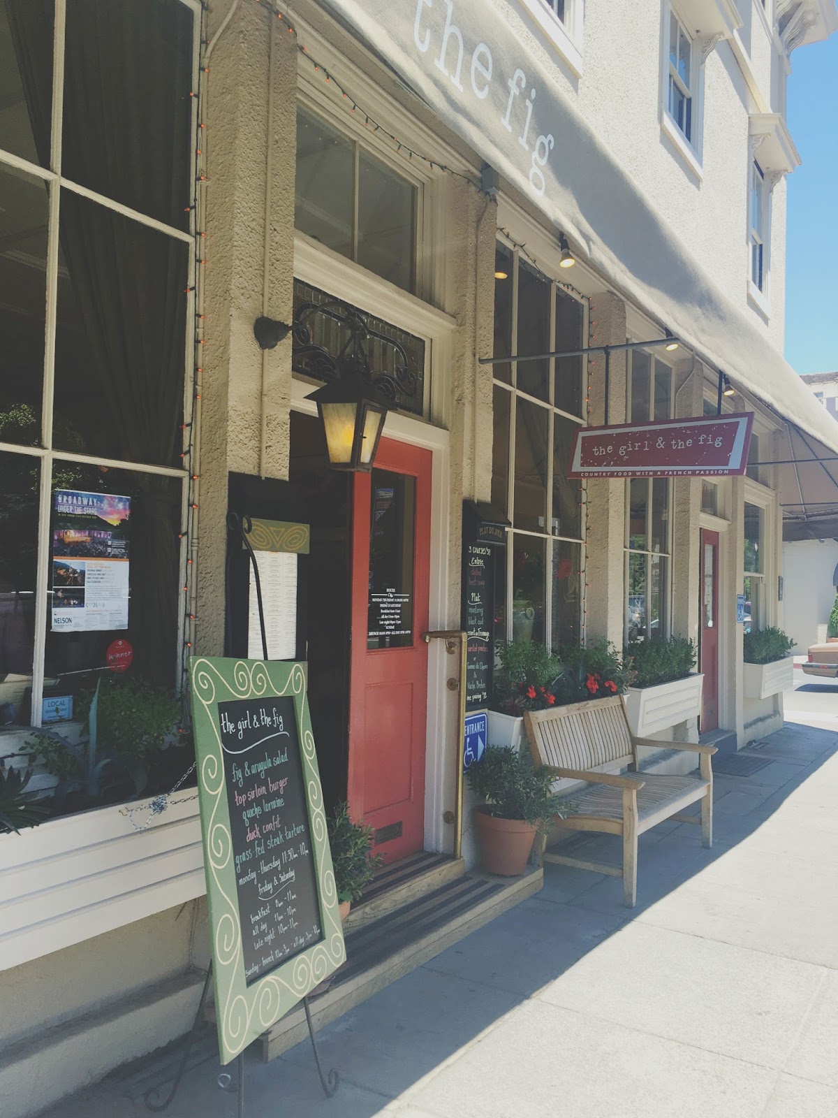 The Girl and the Fig - A restaurant in Sonoma, California