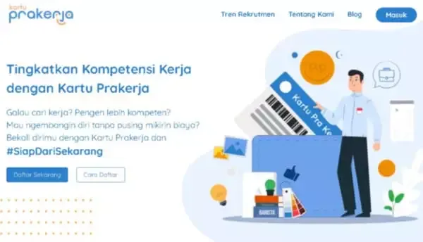 contoh surat pernyataan gagal prakerja