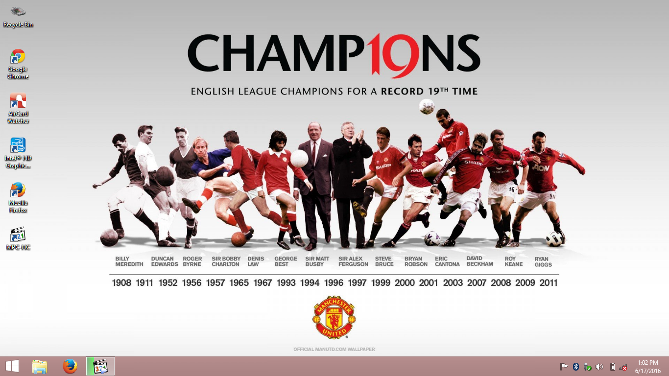 Paclengs Theme MANCHESTER UNITED Bisa Windows 7 81 10