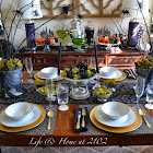 Halloween Birthday Dinner Table