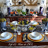 Halloween Birthday Dinner Table