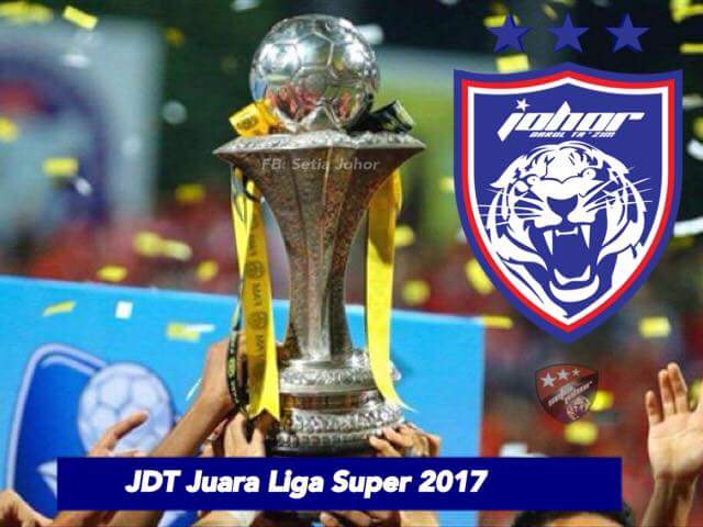 JDT Sah Juara Liga Super 2017, Walaupun Tewas, Hasil Kemenangan Pahang!