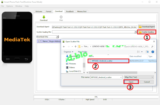 Cara Flash Lenovo A850 Tutorial Disertai Gambar 