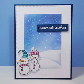Sunny Saturday Shares: Feeling Frosty Customer Card by Christine