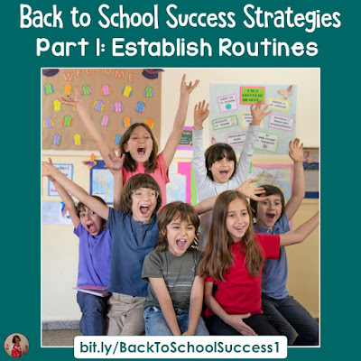 This is a series of 5 posts designed to make the return smooth and successful. This post has some ideas that will help you establish routines.