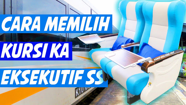 tempat duduk kereta api eksekutif