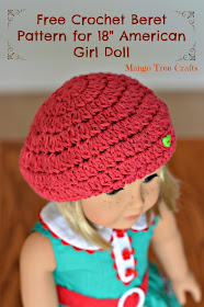 Crochet Beret for doll