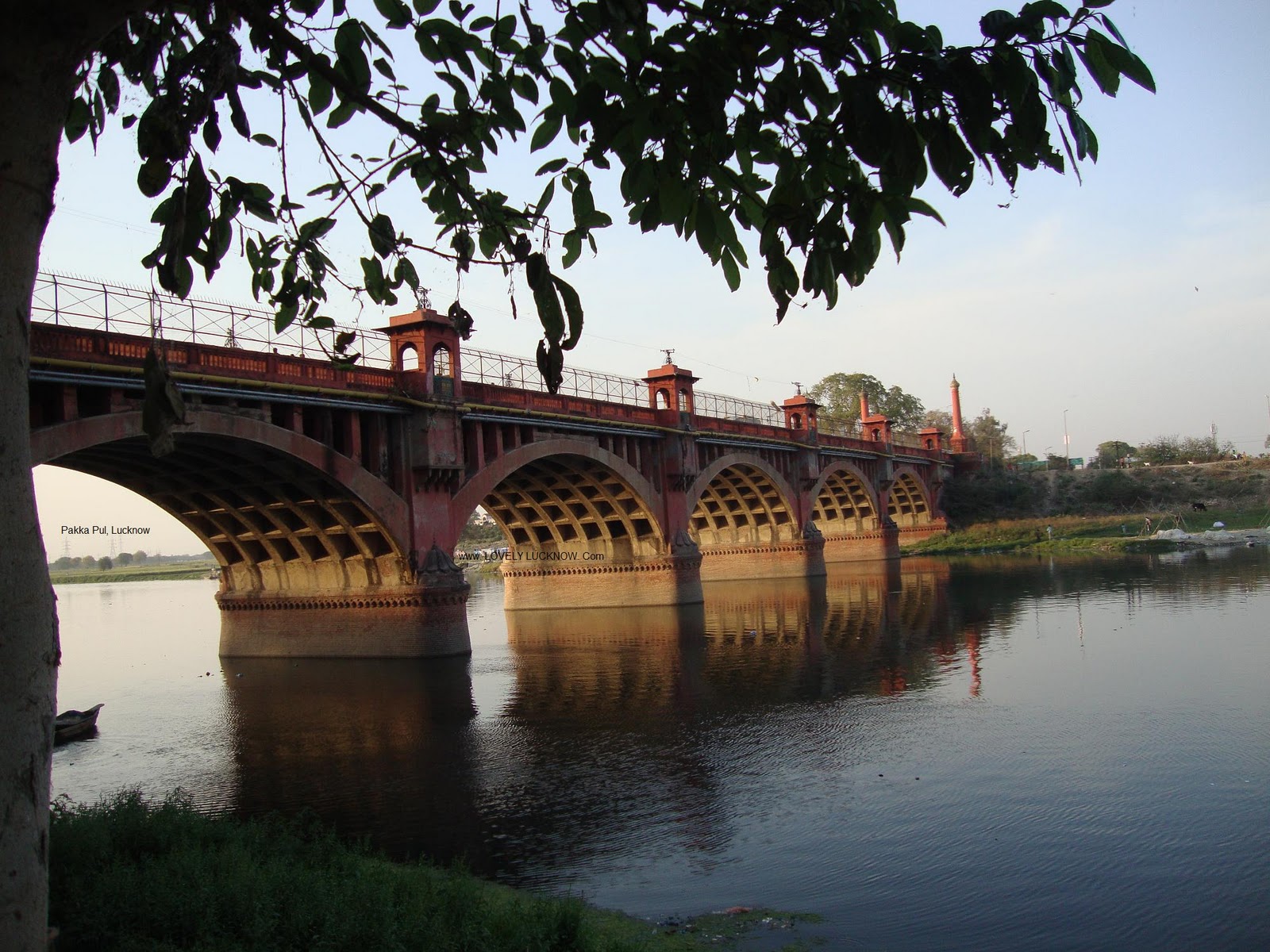 Pakka Pul At Gomti River Lucknow 100 Years Old