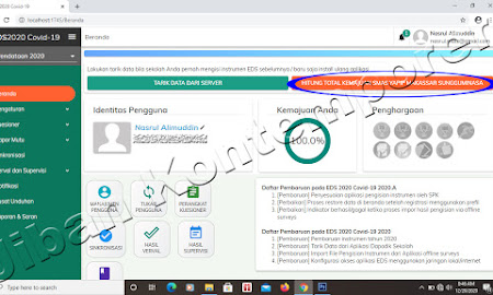 Cara Sinkronisasi EDS PMP 2020 - Covid 19