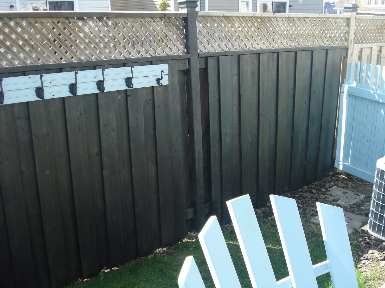 Staining A Fence