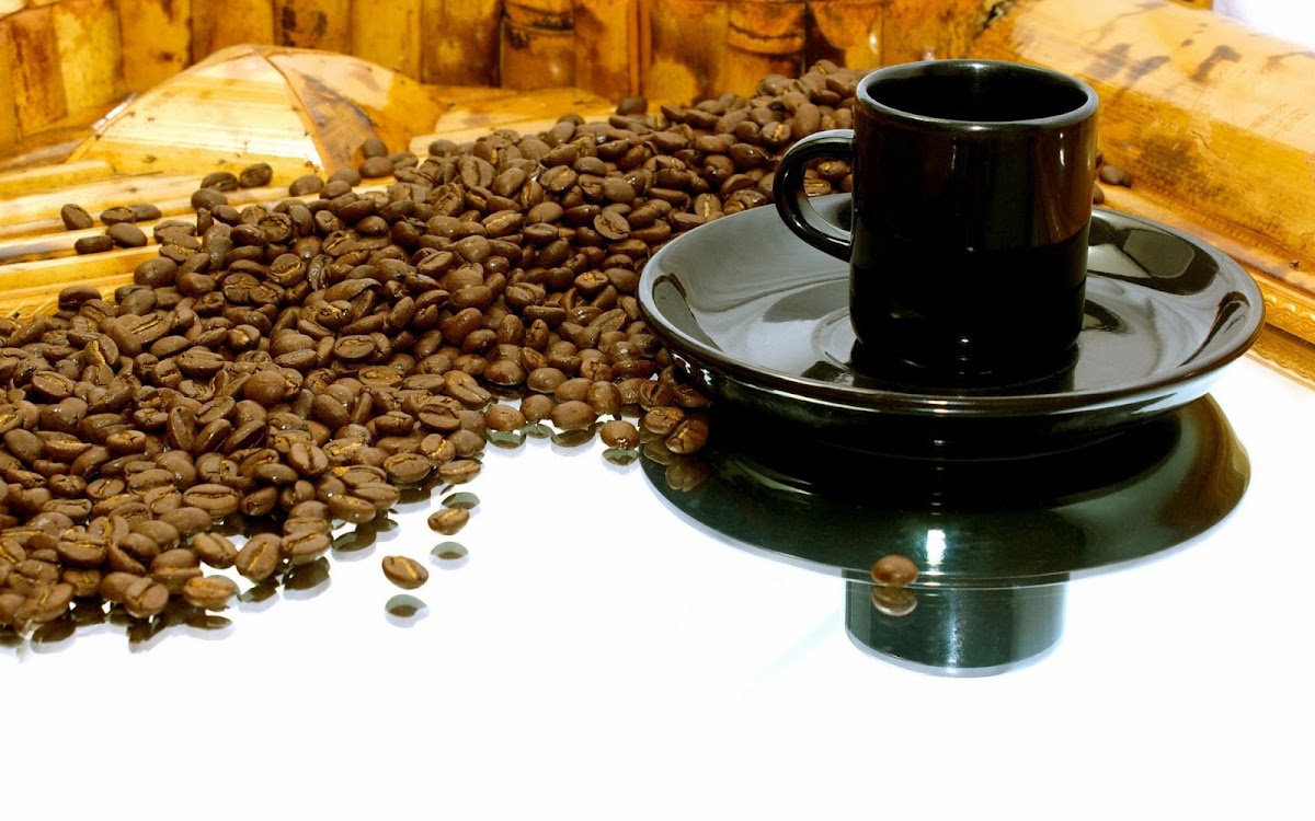 Coffee Beans Widescreen HD Wallpaper 5