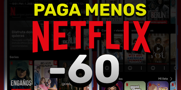 Como PAGAR menos por NETFLIX en 2024 [MAS BARATO]