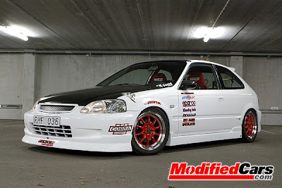 honda modified cars