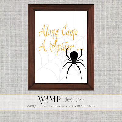 Halloween Decor - Wamp Designs Etsy Shop