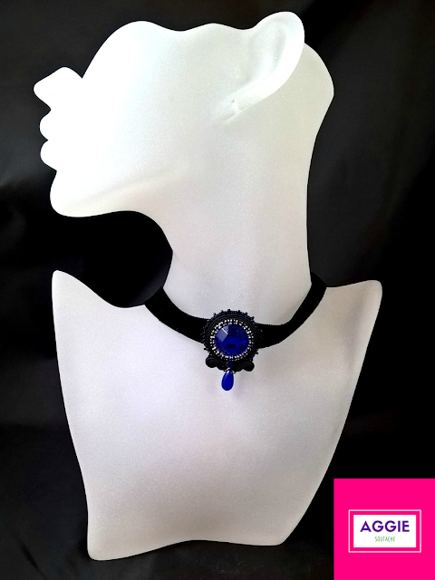 gothic soutache choker