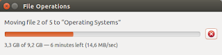 14.6 MB/s write speed to HDD