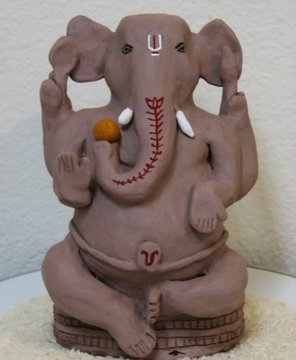 Use Clay Ganesha Idols and Save the Environment