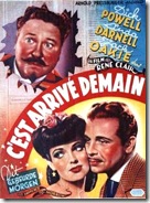 affiche C'est arrivé demain 1943