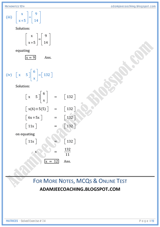 matrices-exercise-7-4-mathematics-10th