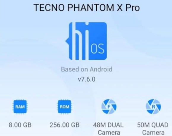 Everything so Far About Tecno Phantom X Pro with 50MP Quad Cam