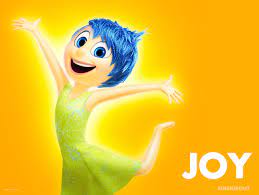 Picture of the character Joy from the film "Inside Out"