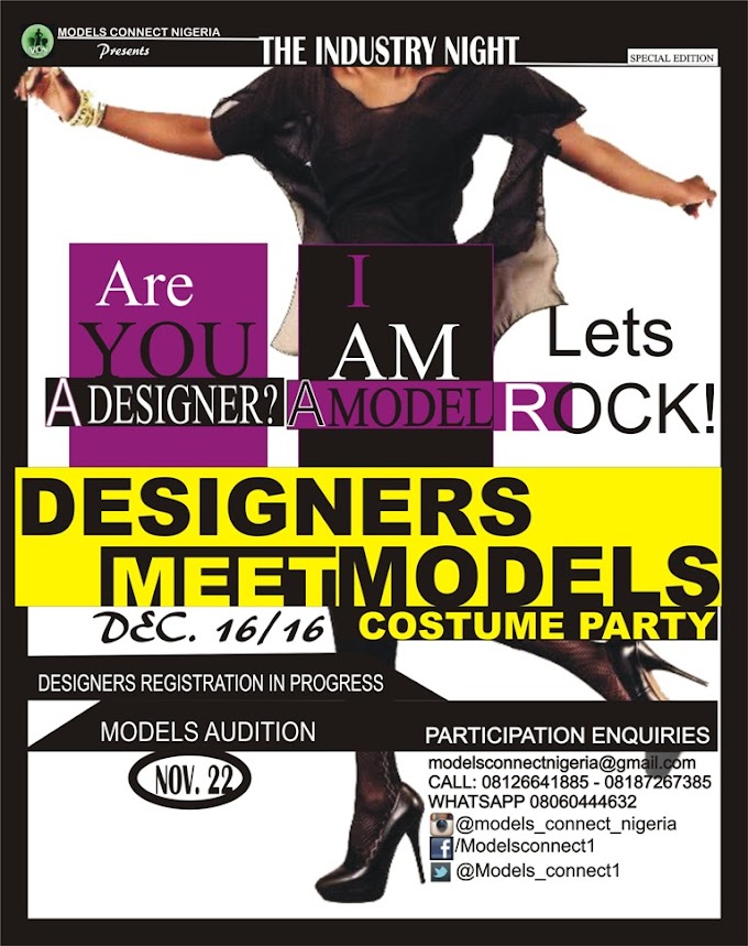 EVENTS: Models Connect Industry Night(End Of Year Edition)