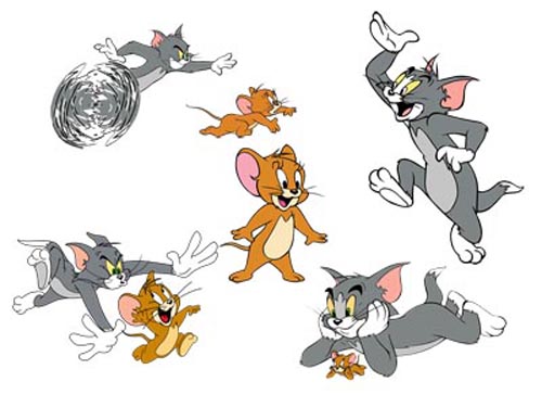 cartoon characters tom and jerry. Tom and Jerry Cartoon