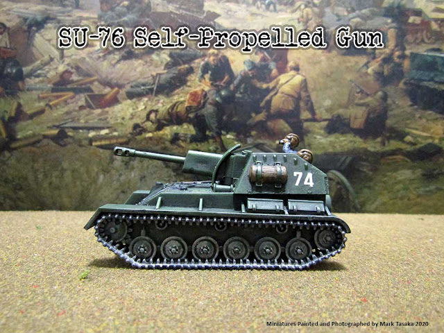 Plastic Soldier Company 1/72 SU-76 Self-Propelled Gun