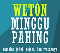 Ramalan Jodoh Dan Rejeki Yang Lahir Pada Minggu Pahing