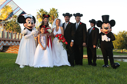 And what choices you have in planning your Disney wedding