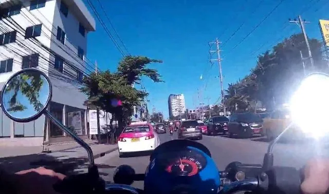 Pánico por un meteorito en Bangkok, Tailandia