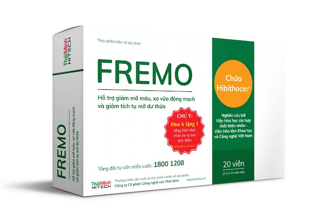 FREMO cứu tính cho người bị mỡ máu, gan nhiễm mỡ